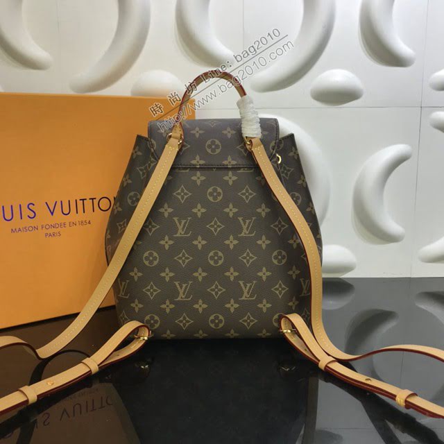 路易威登LV雙肩包 Montsouris雙肩包 lv新款老花後背包  ydh3808